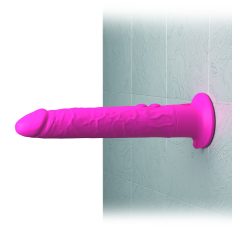 Classix - waterproof penis vibrator with sticky pad (pink)