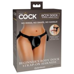   King Cock Elite Beginner's Body Dock - Attachable Bottom (black)