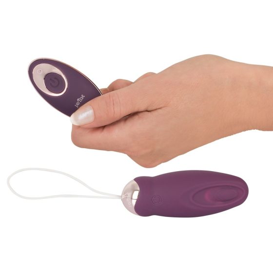 Javida - rechargeable, radio controlled, pulsating vibrating egg (purple)