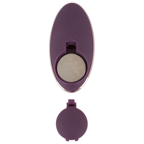Javida - rechargeable, radio controlled, pulsating vibrating egg (purple)