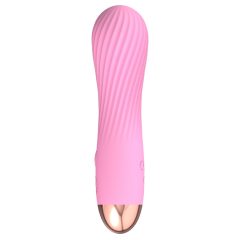  Cuties Mini - Rechargeable, waterproof, spiral vibrator (pink)
