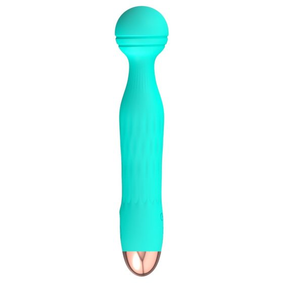Cuties Mini Wand - rechargeable, waterproof, massaging vibrator (green)
