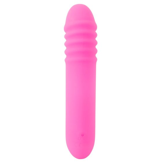 You2Toys - Flashing Mini Vibe - rechargeable, glowing vibrator (pink)