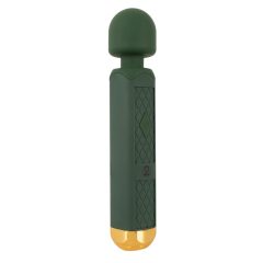  Emerald Love Wand - rechargeable, waterproof massaging vibrator (green)