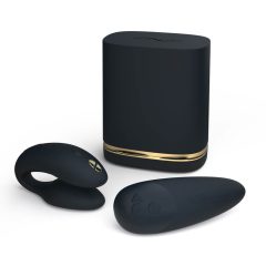   Womanizer Golden Moments - Airwave Clitoral Vibrator Set (black)