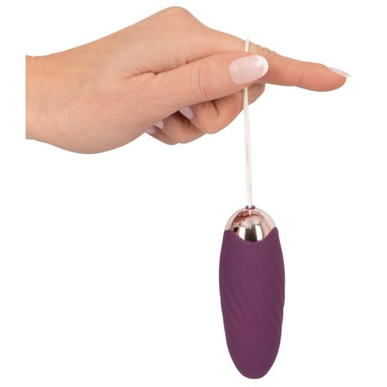 Javida Shaking Love - battery operated, radio controlled, pulsating vibrating egg (purple)