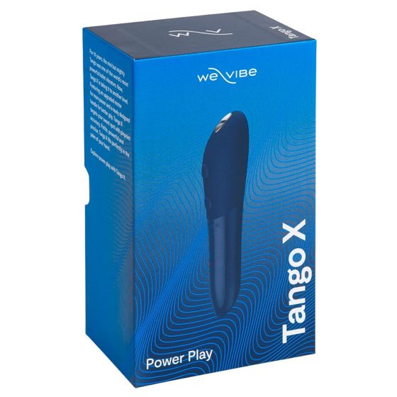 We-Vibe Tango X - rechargeable, waterproof pole vibrator (royal blue)