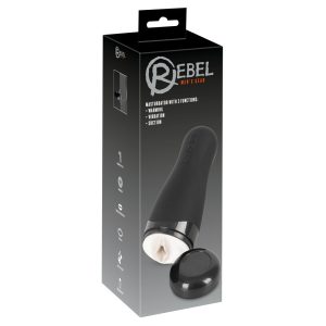 Rebel 3 Functions - rechargeable, heated artificial pussy masturbator