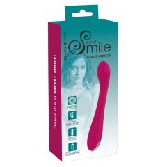   SMILE G-spot - rechargeable, foldable G-spot vibrator (purple)