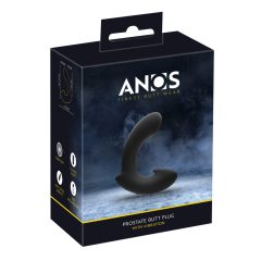 Anos - Rechargeable anatomical prostate vibrator (black)