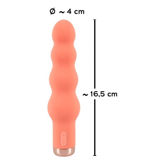 You2Toys - peachy! mini beads - rechargeable pearl vibrator (peach)