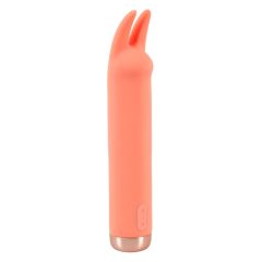   You2Toys - peachy! mini bunny - rechargeable bunny clitoral vibrator (peach)