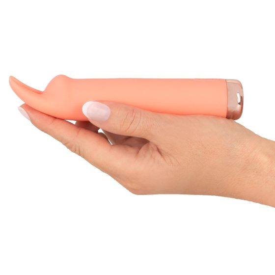 You2Toys - peachy! mini bunny - rechargeable bunny clitoral vibrator (peach)