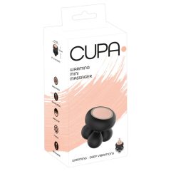   You2Toys CUPA Mini - rechargeable heated massager vibrator (black)