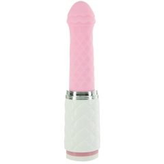   Pillow Talk Feisty - rechargeable, push vibrator with sticky pad (pink)