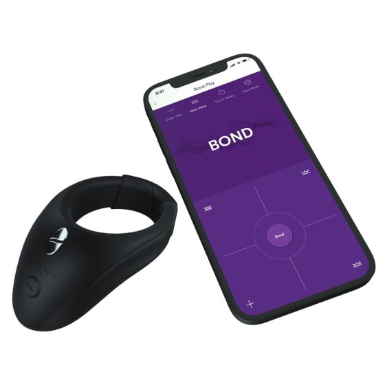 We-Vibe Bond - smart rechargeable vibrating penis ring (black)