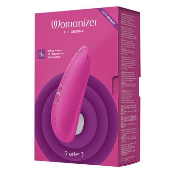 Womanizer Starlet 3 - rechargeable, waterproof clitoris stimulator (pink)