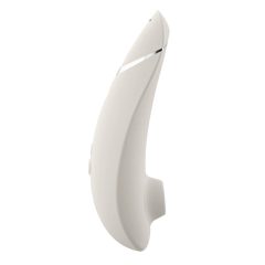   Womanizer Premium 2 - rechargeable, waterproof clitoris stimulator (white)
