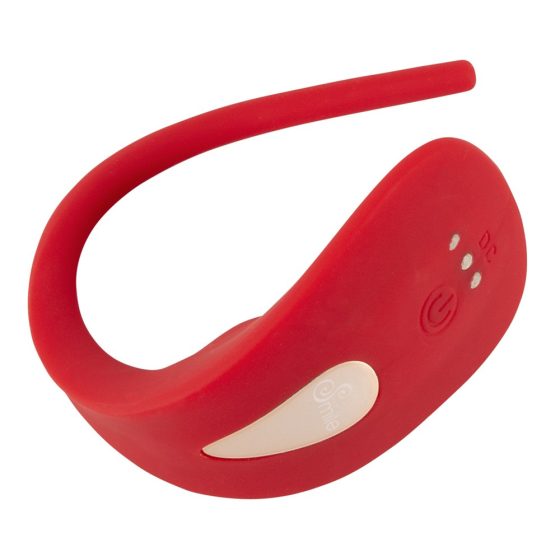 SMILE Slim Panty - rechargeable radio clitoral vibrator (red)