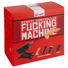   The Banger Fucking Machine - sex machine with 2 dildos and fake pussy