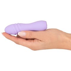   Cuties Mini 3 - Rechargeable, waterproof, spiral vibrator (purple)
