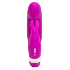   Happyrabbit Mini G - Rechargeable G-spot vibrator with wiggle (purple)