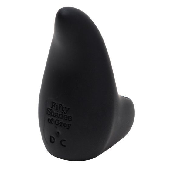 Fifty Shades of Grey - Sensation Finger Rechargeable Finger Vibrator (Black)