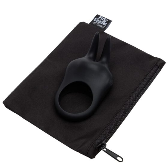 Fifty Shades of Grey - Sensation Bunny Vibrating Penis Ring (Black)