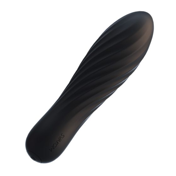 Svakom Tulip - rechargeable mini pole vibrator (black)