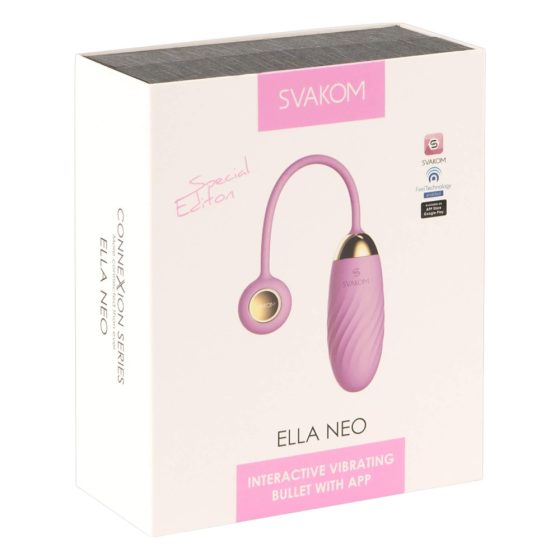 Svakom Ella Neo - smart vibrating egg (pink)