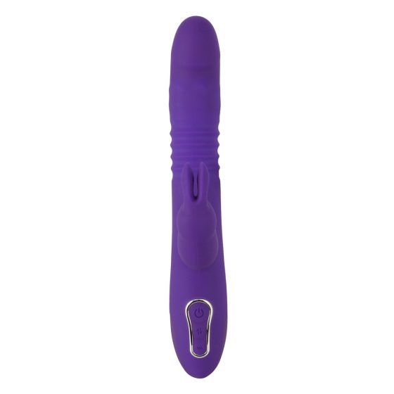 SMILE Triple - rechargeable, triple lever, rotary-pusher vibrator (purple)