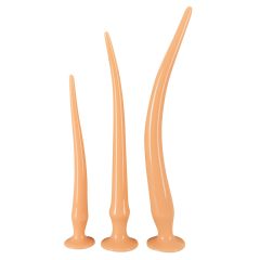 You2Toys - extra long anal dildo set (3 pieces) - natural