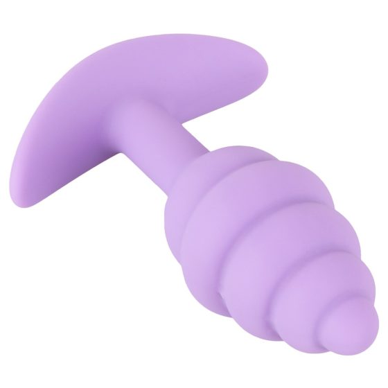 Cuties Mini Butt Plug - silicone anal dildo - purple (2,8cm)