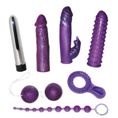 You2Toys - Set of vibrators with glitter (7 pieces)