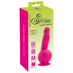   SMILE Powerful - rechargeable 2-motor clamp-on vibrator (pink)