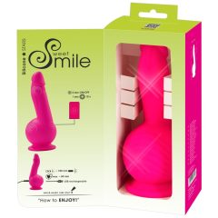   SMILE Powerful - rechargeable 2-motor clamp-on vibrator (pink)