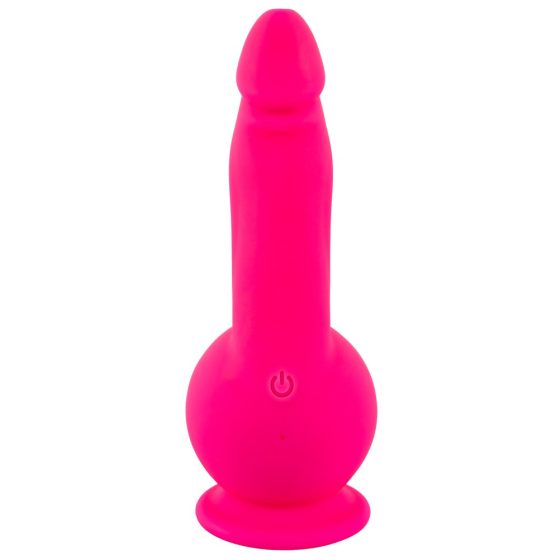 SMILE Powerful - rechargeable 2-motor clamp-on vibrator (pink)