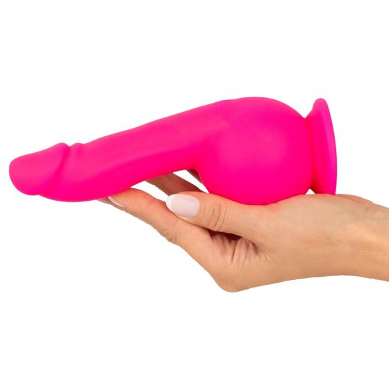 SMILE Powerful - rechargeable 2-motor clamp-on vibrator (pink)