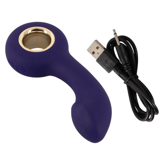 SMILE - rechargeable G- and P-point vibrator (purple)