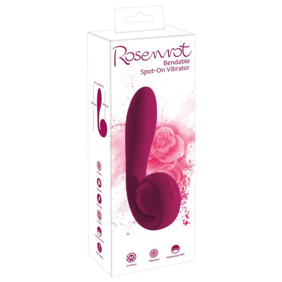 You2Toys Rosenrot - Rechargeable, waterproof G-spot vibrator (red)