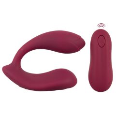   You2Toys Rosenrot - Rechargeable, radio controlled attachable vibrator (red)