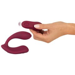   You2Toys Rosenrot - Rechargeable, radio controlled attachable vibrator (red)