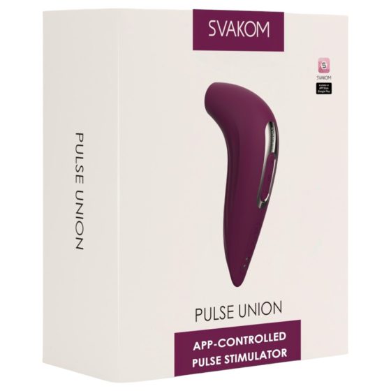 Svakom Pulse Union - smart airwave clitoral stimulator (purple)