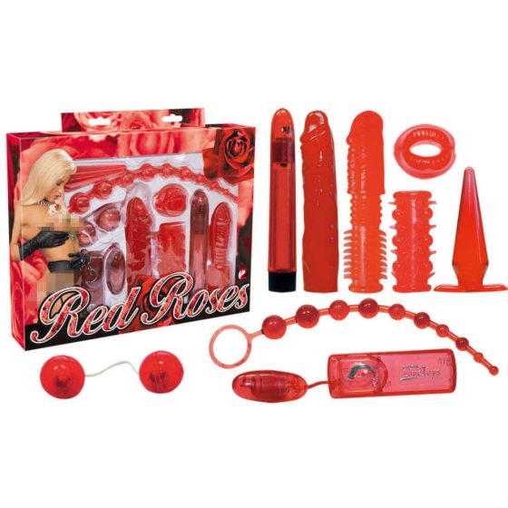 You2Toys - Red Roses - vibrator set (9 pieces)