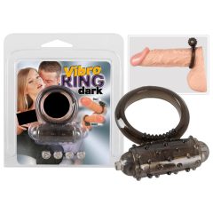 You2Toys - Pure silicone vibrating penis ring - black
