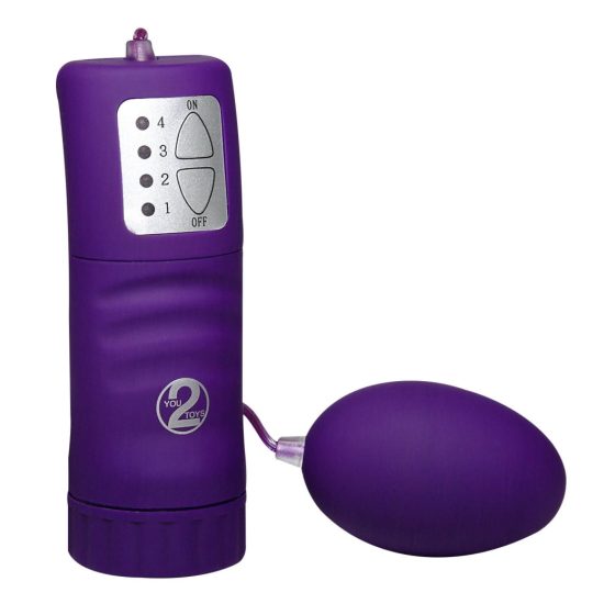 You2Toys - Velvet purple vibrator - velvety