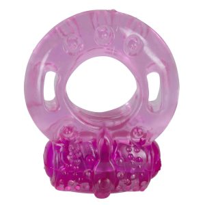 You2Toys - Single vibrating penis ring (pink)