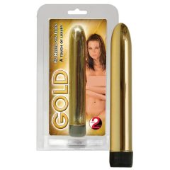 You2Toys - Metallic glitter vibrator - gold colour