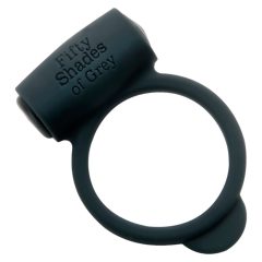 Fifty shades of grey - Vibrating penis ring (black)