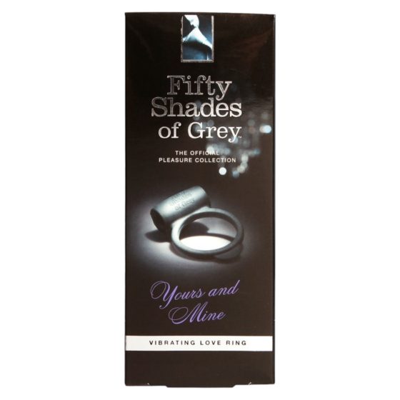 Fifty shades of grey - Vibrating penis ring (black)